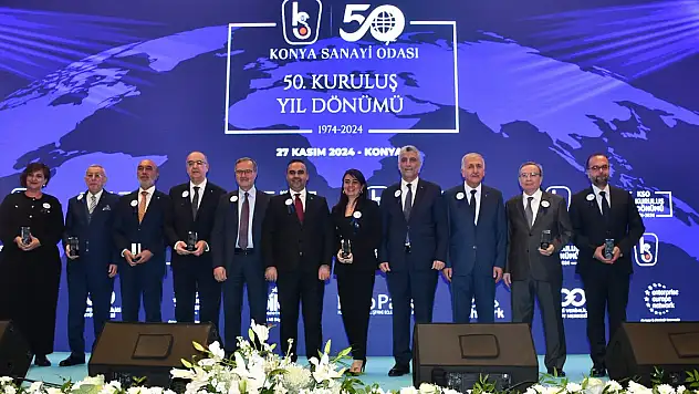 Konya Sanayi Gecesi yarım asrı görkemli bir geceyle taçlandırdı