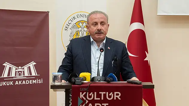 Eski TBMM Başkanı Şentop, Konya'da: İsrail'e yönelik dokunulmazlık algısı kalktı