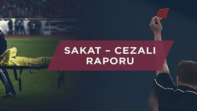 A.Demirspor-Konyaspor, Oynamayacak futbolcular!