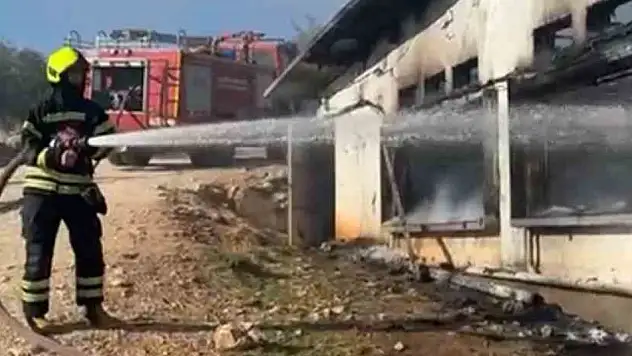 Mersin'de tavuk çiftliğinde yangın! 33 bin civciv telef oldu