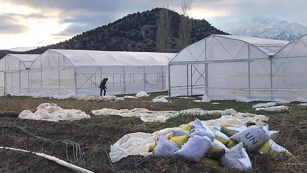 Konya Beyşehir'de üreticilere yüzde 70 hibe destekli sera desteği