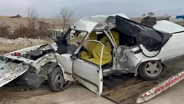 Eskişehir'de korkunç kaza! Hayatını kaybetti
