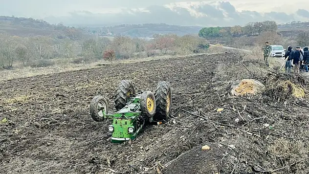 Traktörün altında kalan muhtar öldü