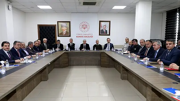 Konya kışa hazır mı?  Vali Akın tek tek dinledi