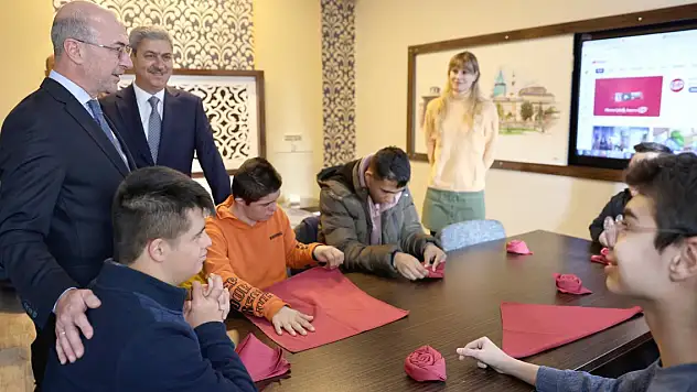 Başkan Pekyatırmacı özel çocuklarla buluştu