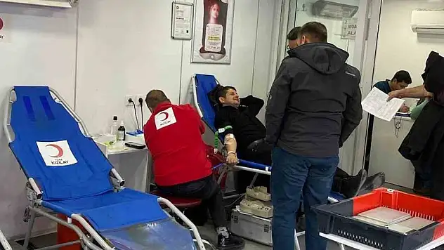 Konya'nın ilçesinde kan bağışı kampanyası
