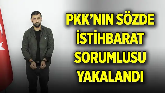 MİT, PKK'nın sözde istihbarat sorumlusu Serhat Özmen'i yakaladı
