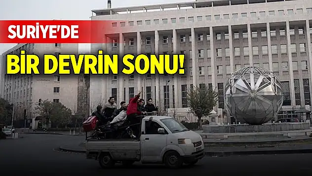 Suriye'de bir devrin sonu!