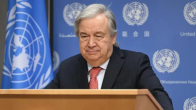 Guterres: Suriye halkı tarihi bir fırsatla karşı karşıya