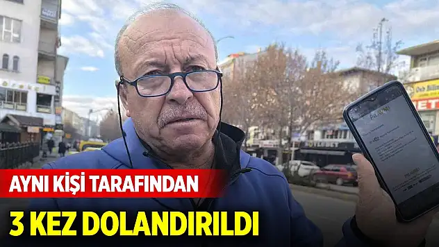 Aynı kişi tarafından 3 kez dolandırıldı, hukuk mücadelesi başlattı