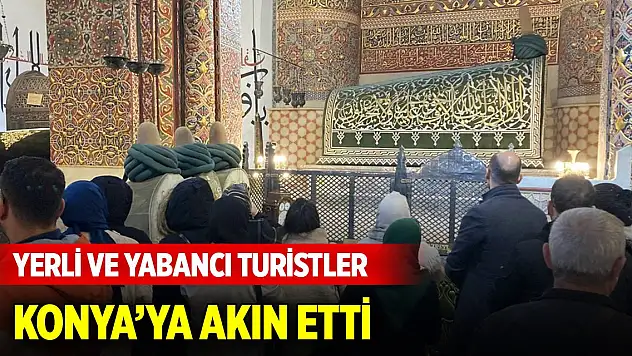 Hazreti Mevlana'nın vuslatının 751. yılında Konya'ya ziyaretçi akını