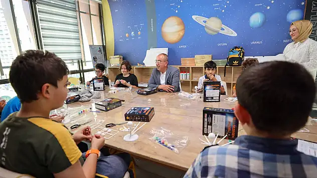 Meram'da çocuklar MEGA ile çok mutlu