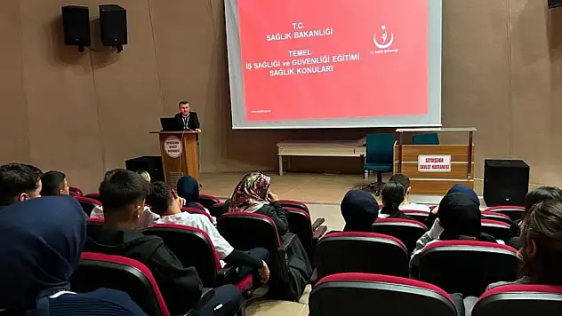 Konya Seydişehir'de sağlıkçılara iş sağlığı ve güvenliği eğitimi