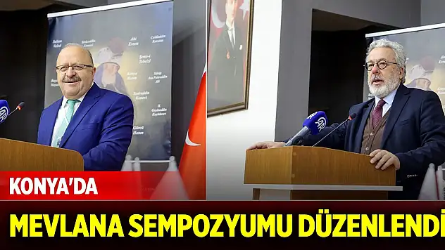 Konya'da Mevlana sempozyumu düzenlendi