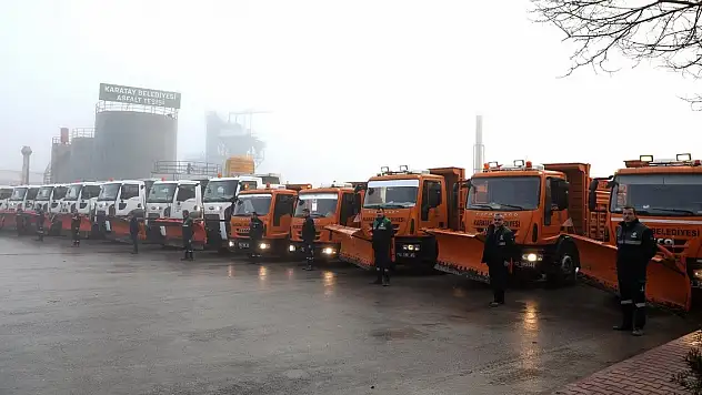 Karatay Belediyesi'nden kış mesaisi