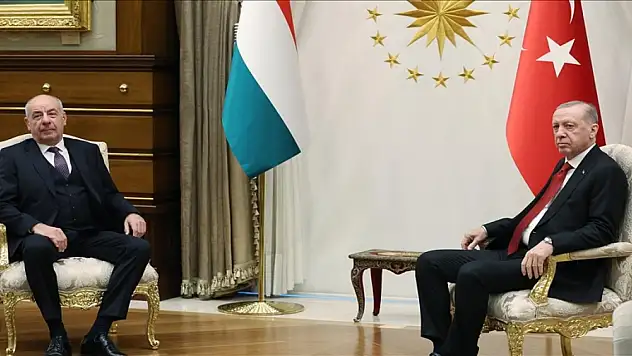 Cumhurbaşkanı Erdoğan, Tamas Sulyok ile görüştü