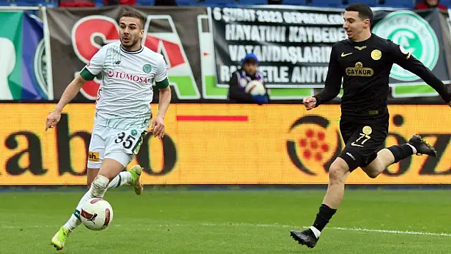 Rizespor-Konyaspor, Bu futbolcular forma giyemeyecek!