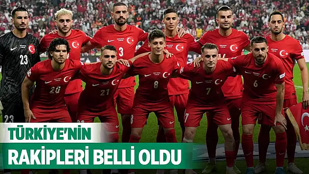 Türkiye'nin 2026 Dünya Kupası elemelerindeki rakipleri belli oldu