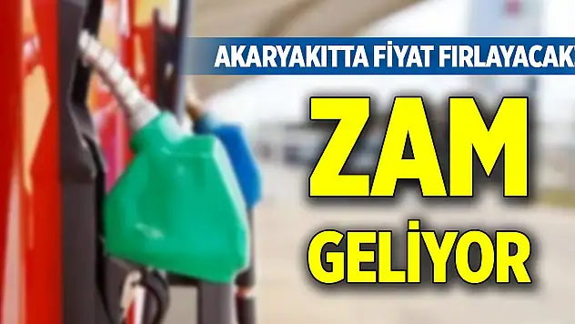 Akaryakıtta fiyat fırlayacak! Zam geliyor