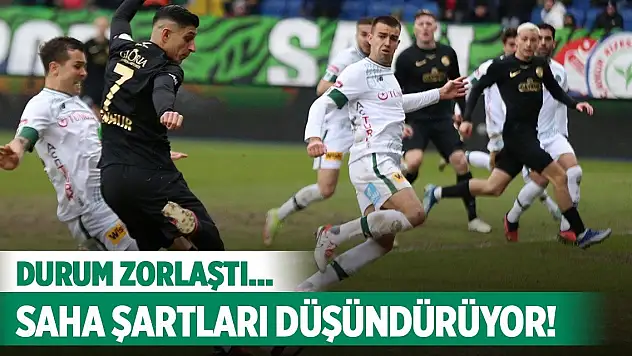 Konyaspor'un işi zorlaşacak!