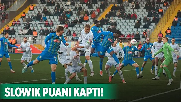 Konyaspor yerini kaybetmedi!
