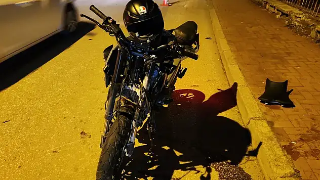 Motosiklet sürücüsü genç hayatını kaybetti