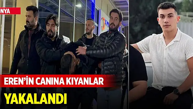 Konya'da taksi şoförlüğü yapan üniversiteli Eren'i öldüren saldırganlar yakalandı