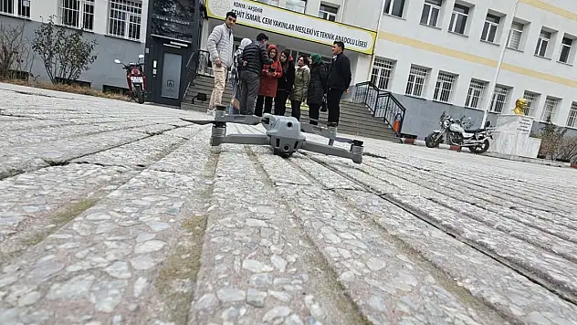Akşehir'de 'Gökyüzünden tarıma dokunuş, Akşehir'in İHA-1 pilotları' projesi başladı