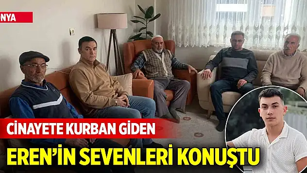 Konya'da cinayete kurban giden üniversiteli taksicinin sevenleri konuştu