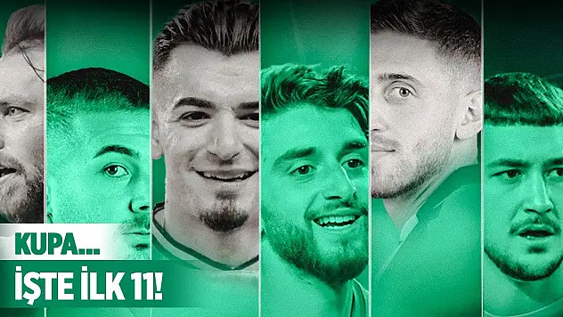 Son dakika... Konyaspor'un Karacabey 11'i açıklandı!