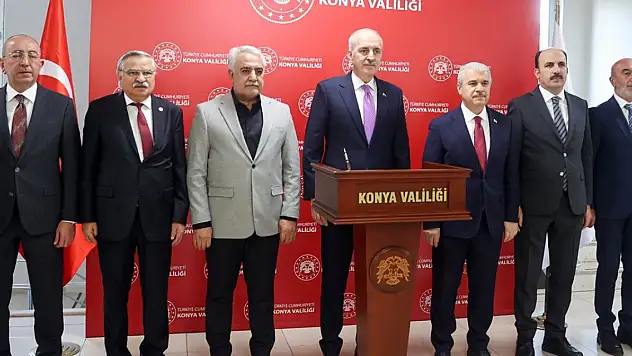 TBMM Başkanı Kurtulmuş ve Turizm Bakanı Konya'da Mevlana'yı ziyaret etti
