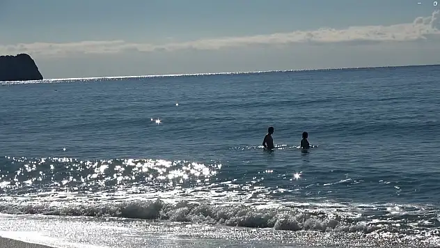 Konya'ya 3 saat uzaklıkta  Aralık ayında deniz keyfi