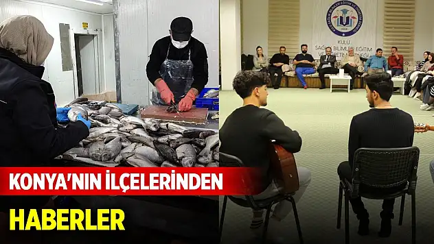 Konya'nın ilçelerinden kısa kısa haberler (18 Aralık 2024)