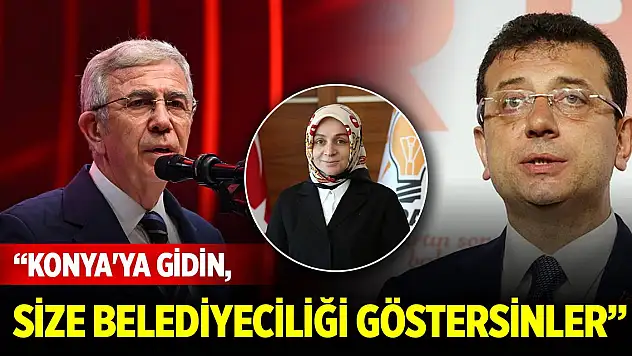 Usta'dan Yavaş ve İmamoğlu'na: Konya'ya gidin, size belediyeciliği göstersinler