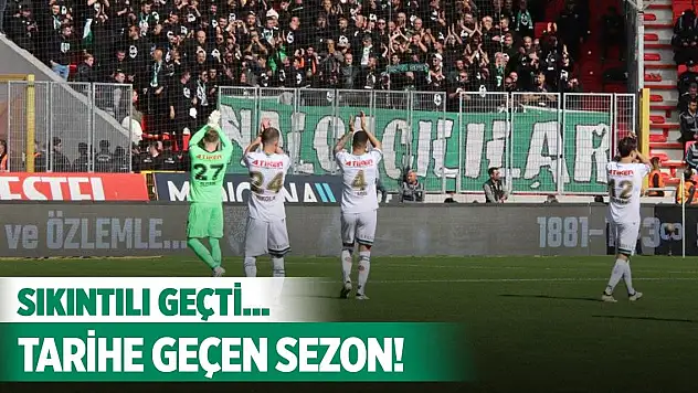 Konyaspor 2024 karnesi kırık!
