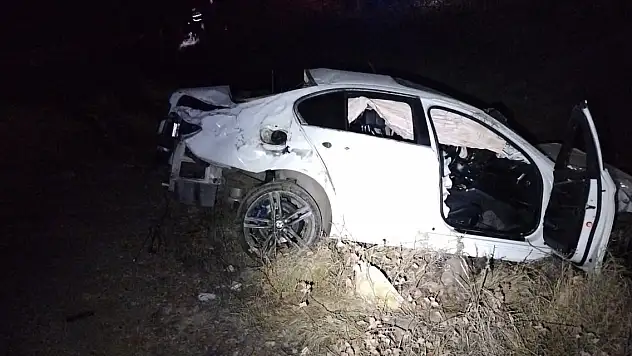 Nevşehir'de otomobil yoldan çıktı: 1 ölü, 3 yaralı