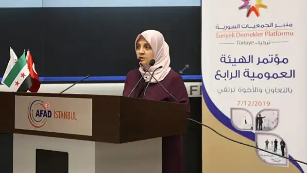 Özgür Suriye'nin ilk kadın üst düzey yetkilisi: Ayşe Eldibs