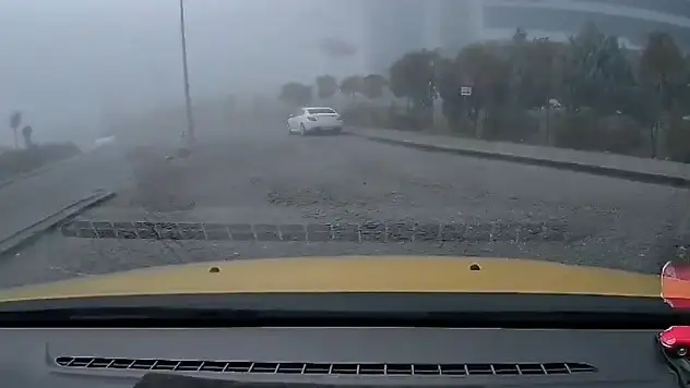 Helikopterin düşme anı kameralara yansıdı