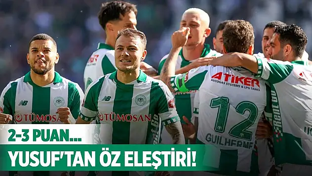 Konyasporlu Yusuf gelecekten umutlu!