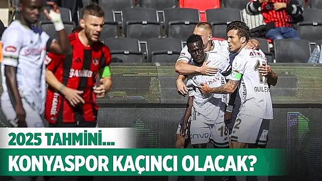 Yapay zekanın Konyaspor tahmini!