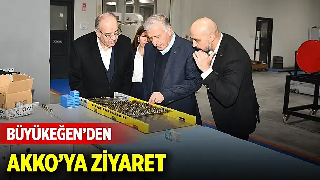 KSO Başkanı Büyükeğen'den AKKO'ya ziyaret