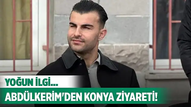 Konyaspor'un eski yıldızından memleketine ziyaret!