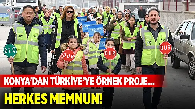 Konya'dan  Türkiye'ye örnek proje... Herkes memnun