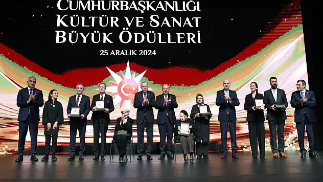 Cumhurbaşkanlığı Kültür Sanat Büyük Ödülleri sahiplerini buldu