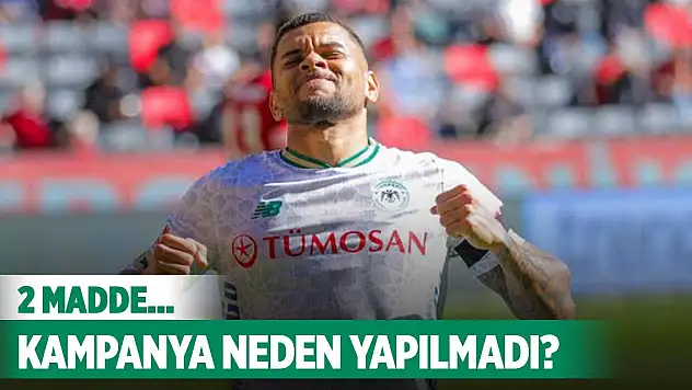 Konyaspor'da yardım kampanyası bu yüzden yapılmadı!