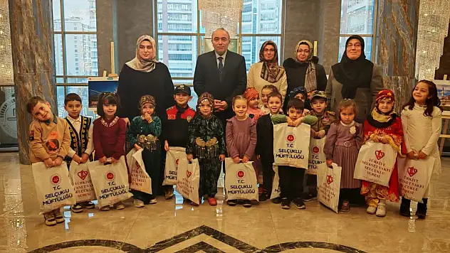 Konyalı miniklerden yürek ısıtan hareket