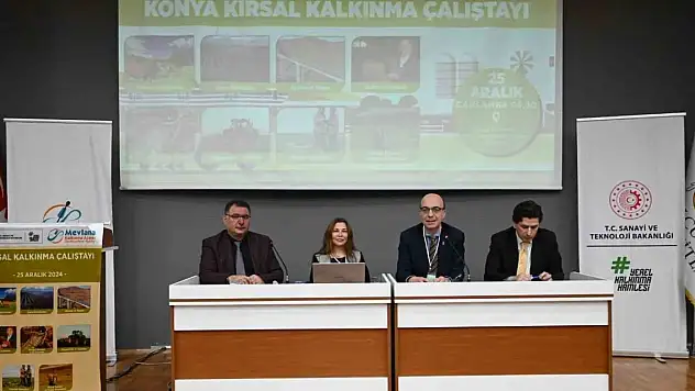 Konya'nın kırsal kalkınması için yeni yol haritası