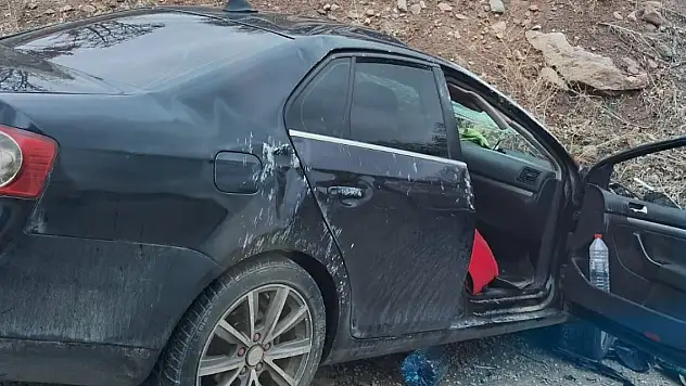 Konya'daki trafik kazasında 2 kişi yaralandı