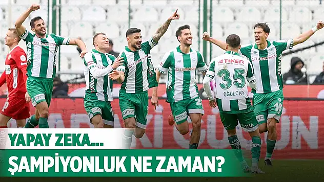 Konyaspor'un şampiyonluk yılı tahmin etti!
