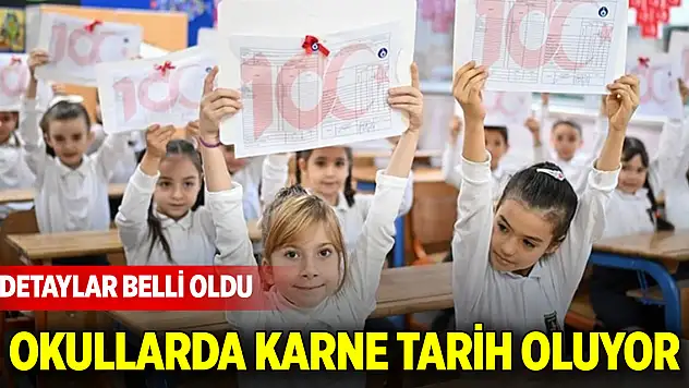 Okullarda karne tarih oluyor: Yerine gelen uygulamanın detayları belli oldu